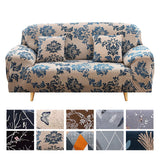 NEWEEN Sofa Cover High Stretch Elastic Fabric 1 2 3 Seater Sofa Slipcover Chair Loveseat Couch Cover Polyester Spandex Furniture Protector Cover with 1 Pillowcase (1 Seater, Checkerboard)