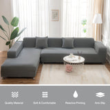 NEWEEN Sofa Cover Slipcover Stretch Elastic 1/2/3/4Seater Chair Loveseat Sofa Couch Furniture Protector Fit, Sofa Slipcover