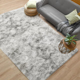 Debonair Super Soft Shaggy Rugs Fluffy Carpets 5x8 Feet Indoor Modern Plush Area Rugs for Living Room Bedroom Kids Room Nursery Home Decor Upgrade Anti-Skid Rectangular Fuzzy Rug, Dark Grey