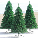 8ft Christmas Tree 1138 Branches Artificial Tree with Metal Stand, Indoor Outdoor Christmas trees Green