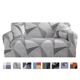 1 2 3 4 Seater Printed Black Sofa Cover Couch Slipcover, Elastic Stretch Armchair / Loveseat / Couch Sectional Sofa Slipcover Furniture with 1 Pillowcase Protector Dog Pet