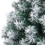 8ft Christmas Tree 1138 Branches Artificial Tree with Metal Stand, Indoor Outdoor Christmas trees Green