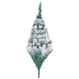 8ft Christmas Tree 1138 Branches Artificial Tree with Metal Stand, Indoor Outdoor Christmas trees Green